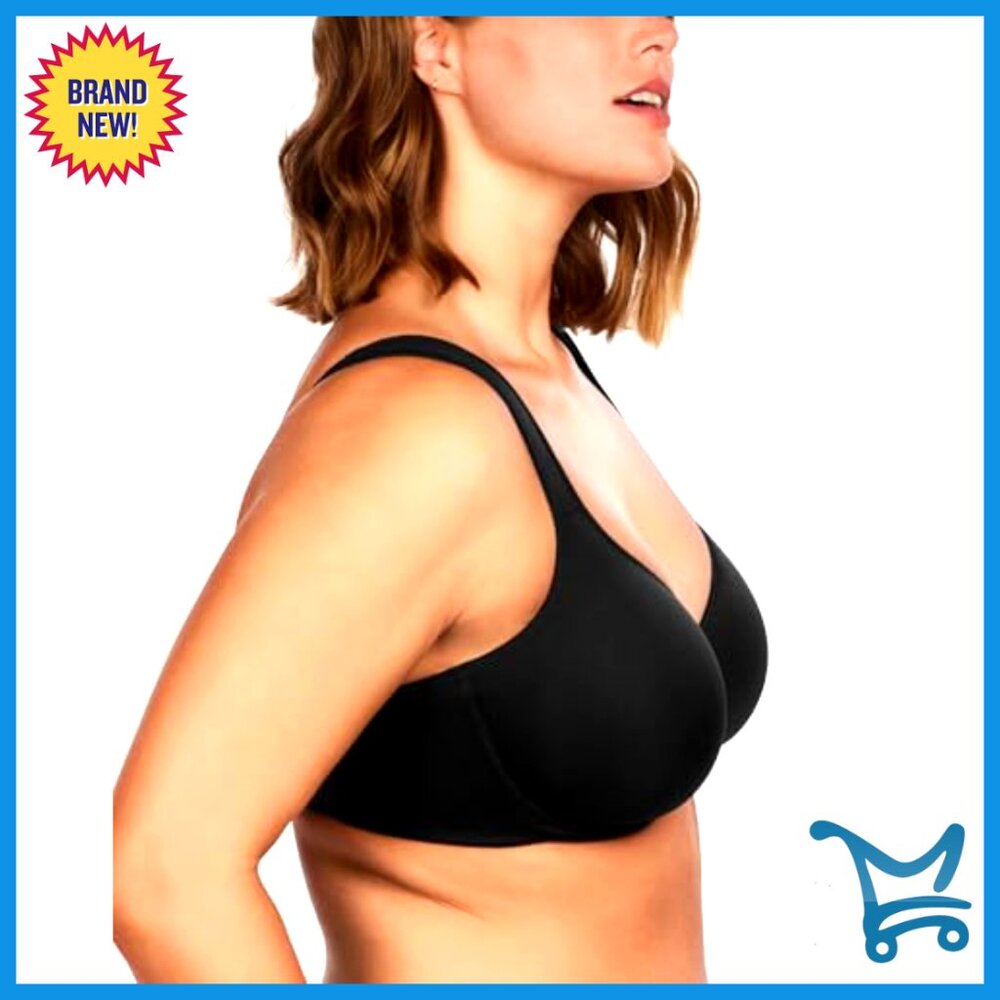 Minimizer Bra Full Coverage Unlined Underwire Sea… - image 4